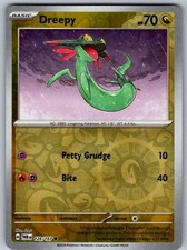 POKÉMON - DREEPY 128/167 TWILIGHT MASQUERADE TWM REVERSE HOLO COMMON NM