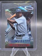 2023 Topps Stadium Club JACKIE ROBINSON Triumvirates Refractor Insert T-28