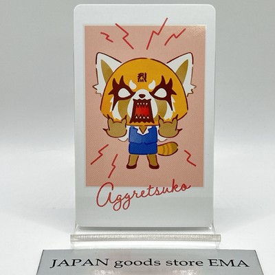 Aggretsuko Sanrio Characters Instax style Card 2022 Japan Japanese Anime Rare