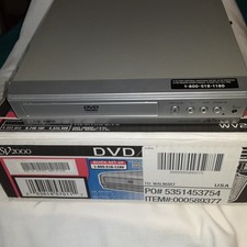 Funai DVD / CD Player SV2000 Complete Works Great w/Remote Clean