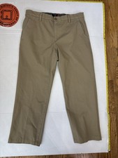 Dockers Smart 360 Flex Pants Khaki Mens 38x29 Tan Chino Workday Classic Fit