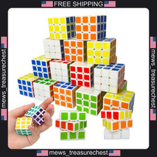 Mini Cube Puzzle Set for Kids, 1.18 Inch Brain Teasers, Party Favors  Rewards