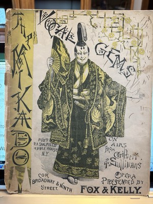 1886 GILBERT & SULLIVAN Folio Vocal Gems: THE MIKADO