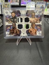 2025 Topps WWE Exalted ETHAN PAGE TRICK WILLIAMS OBA FEMI JEVON EVANS Quad Relic
