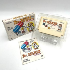NES Operation Confirmed Box Instructions Dr. Mario Famicom JPN  Vintage Limited