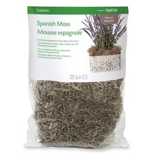 FloraCraft Spanish Moss 4 Ounce 2L Natural, Brown