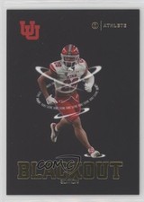 2023 Onit Athlete University of Utah Utes Blackout Edition Sione Vaki 1by6