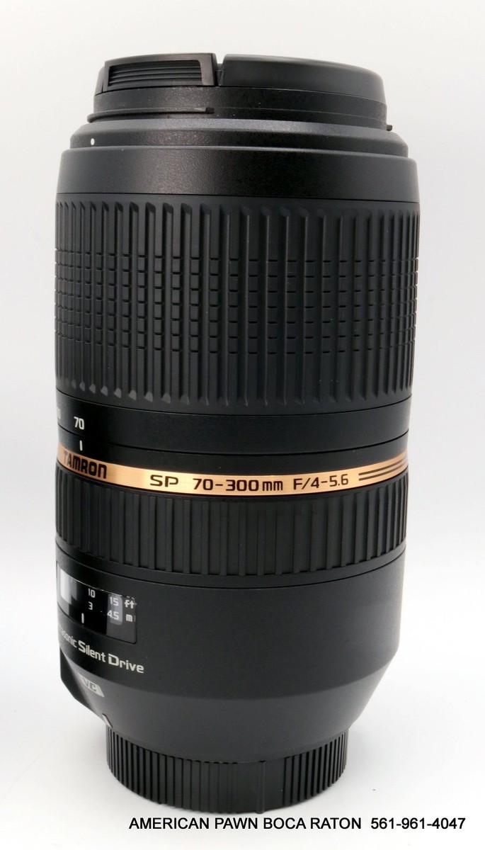 Tamron A005 70-300mm F4-5.6 Di VC USD Lens for Nikon w/Hood | eBay