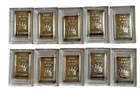 Lot of 10- I Gram "CROWN STYLE" .999 Fine Silver Bars 2012 Edition