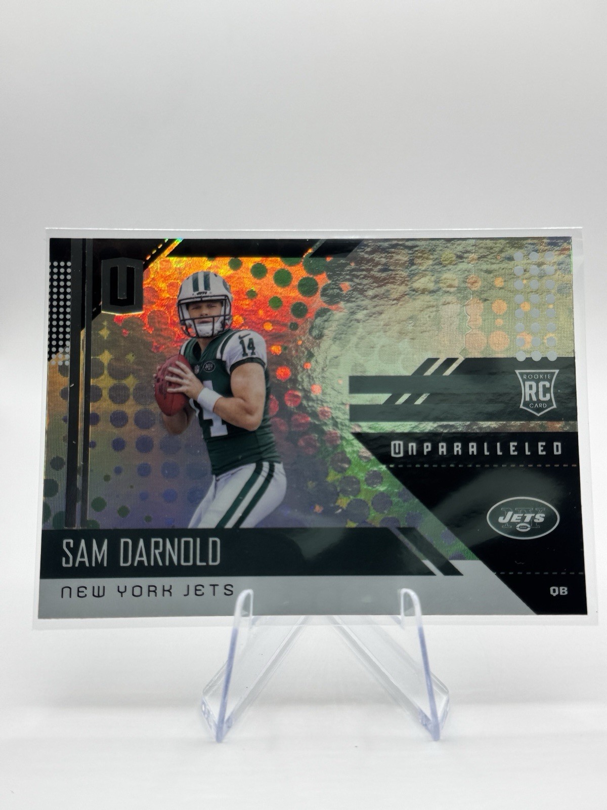Sam Darnold 2018 Panini Unparalleled Rookie #206 New York Jets NFL Base
