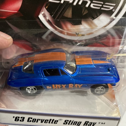 Mattel Hotwheels G Machines 1963 Corvette Sting Ray Hex Ray Gasser Drag Racer - Bild 3 von 6