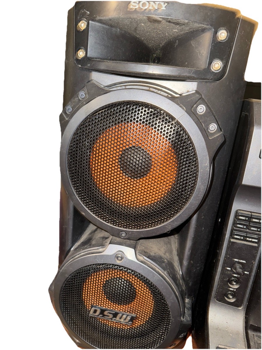 Sony LBT-ZX66i Mini Hi-Fi Stereo System w/ SS-ZX66i Speakers 5-CD