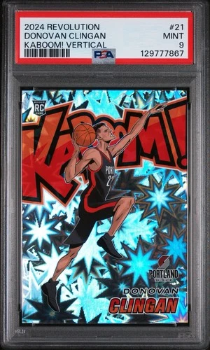 2024-25 Panini Revolution - Donovan Clingan Rookie Vertical Kaboom #21 (RC)