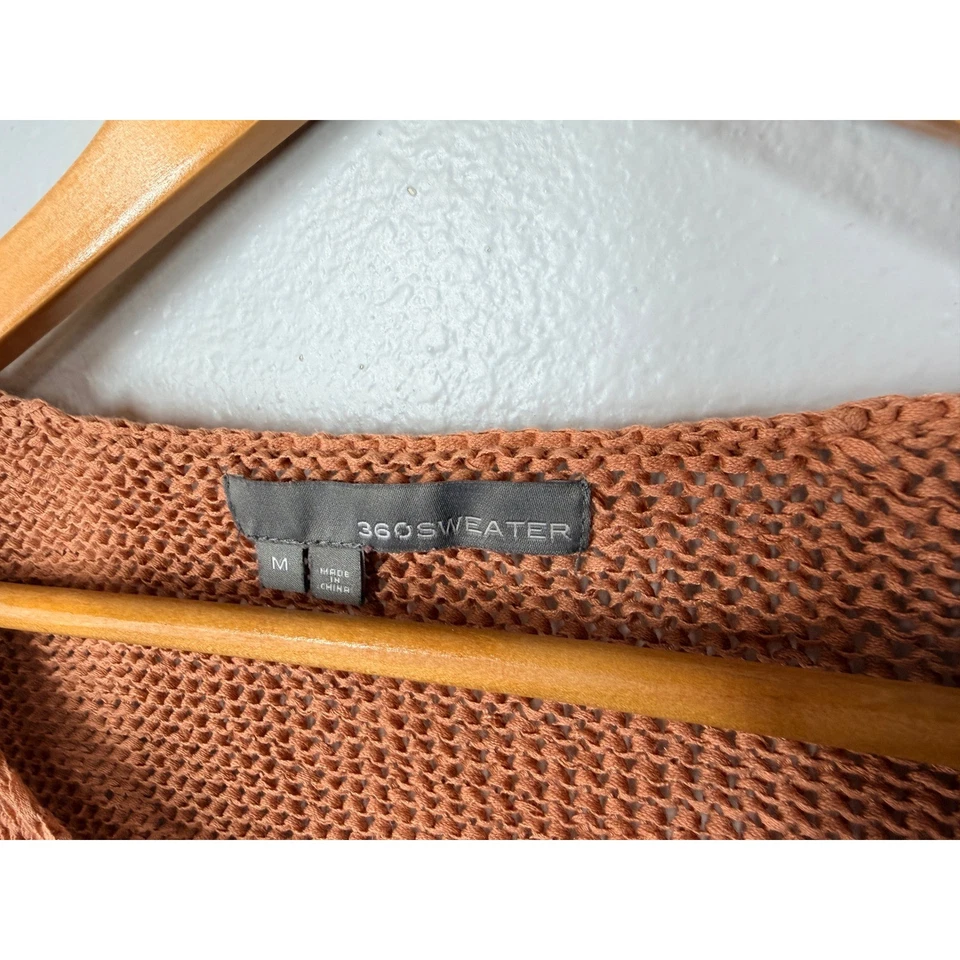 Suéter 360 SUÉTER Lino Mezcla Algodón Tejido Cuello Redondo Dobladillo Asimétrico Foto 4 de 4