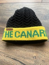 Norwich City Woolly Hat Beanie Hat Vintage Retro