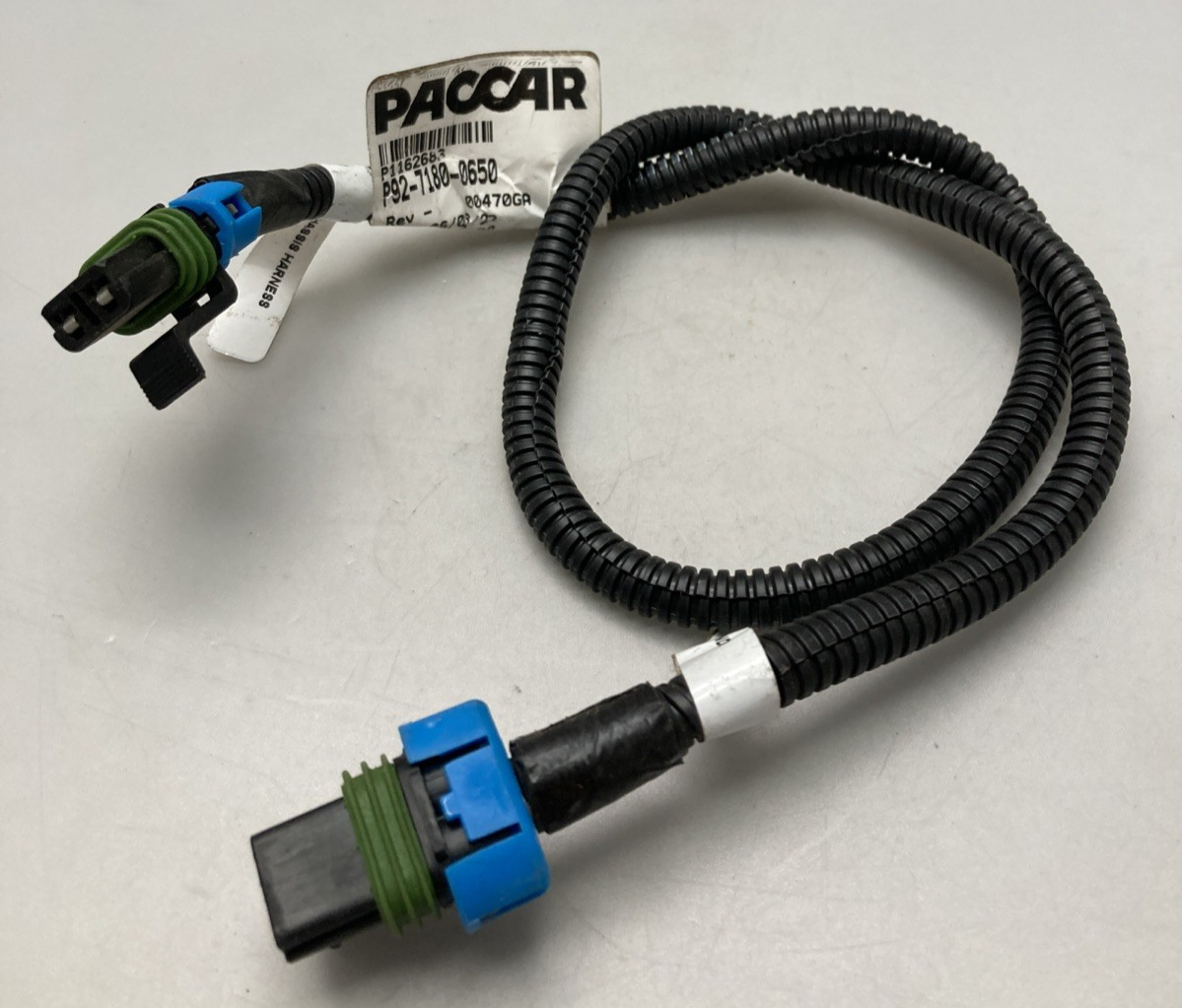 NEW GENUINE PACCAR P92-7180-0650 JUMPER FUEL SENDER HARNESS | eBay