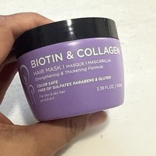 LUSETA Biotin  Collagen Hair Mask, Thickening Formula 3.38 fl oz/100 ml NWOB