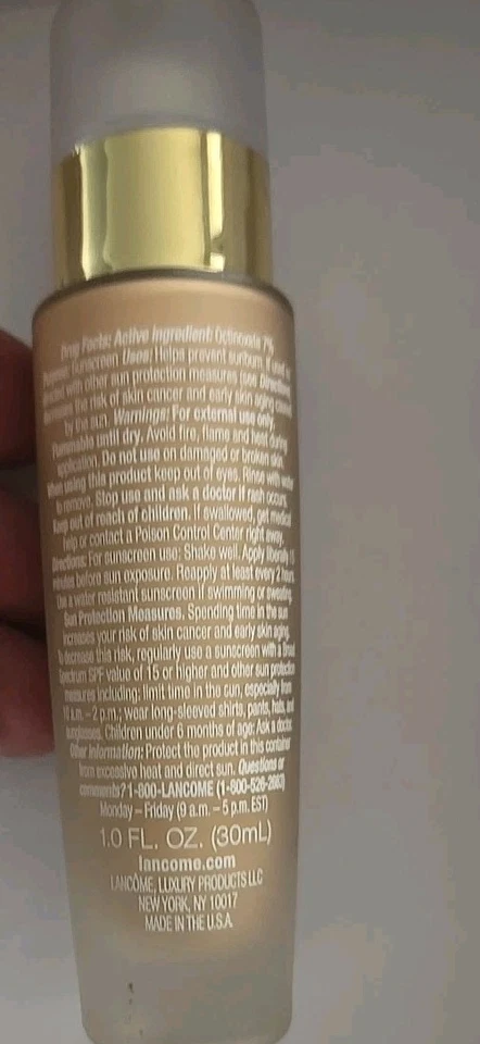 Lancome Absolue Bx ECRU 220 [N] Absolute Replenish Makeup Foundation New Boxless - Image 2 of 4