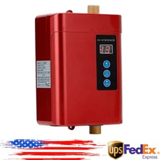 Tankless Water Heater Electric Whole House Instant Hot On Demand 3000W 110V NEW
