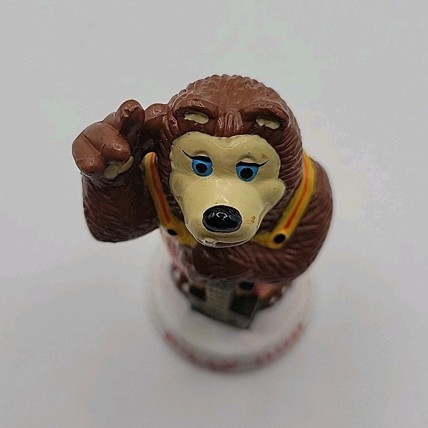 VTG Showbiz Pizza Rare Billy Bob PVC Figure Chuck E Cheese Approx. 3” Tall 80’s