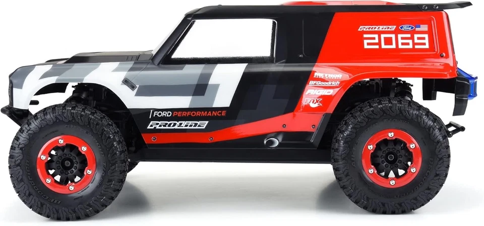 Ford Bronco R Pro-line Racing 1/10 carrocería transparente recorrido corto PRO358600 Foto 4 de 4