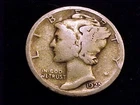 1925-S  Mercury Dime,  Good  Grade