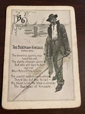 Vintage Card Longfellow Home Ireland THE BOATMAN of KINSALE THOMAS DAVIS