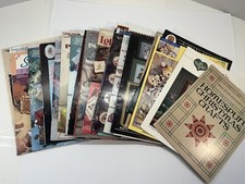 Lot Of 25+ Vintage Cross Stitch Crochet Books...