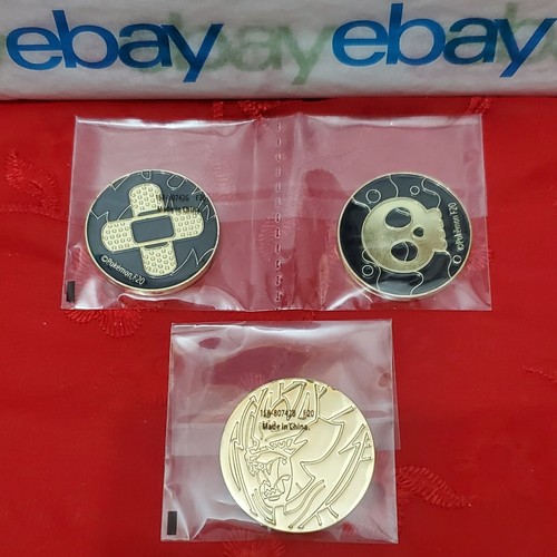 POKÉMON SWORD & SHIELD ELITE TRAINER BOX PLUS ZAMAZENTA METAL Coin & Tokens