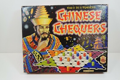 VINTAGE BOXED SET *** CHINESE CHEQUERS *** by J.L. Randall um 1950/60er Jahre T2