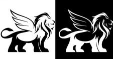 Griffin Graphic Vinyl Decal Car Truck Window Laptop Tablet Notebook Tumbler Mug