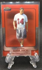 2006 Finest Football Card #24 Delanie Walker Rookie. rookie card picture