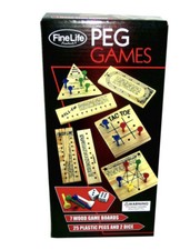 7 In 1 Peg Games 7 Wood Games