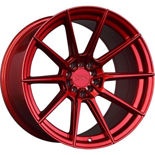 (1)18x8.5 XXR 567 Wheels Candy Red Rims 5x100/5x114.3 - Picture 1 of 4