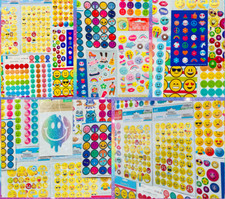 589 STICKERS Lot ALBUM Planner Craft Scrapbook Variety Kit Themes School