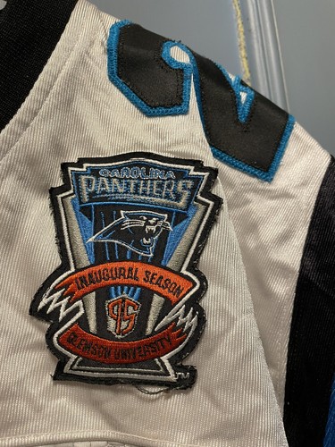 Vtg 1995 Carolina Panthers #29 Inaugural Season Game Jersey APEX Pro Line XL/2XL - Picture 3 of 12