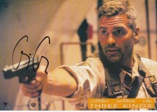 GEORGE CLOONEY signed autograph 20x30cm THREE KINGS in person autograph COA
