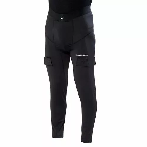 WINNWELL Senior Compression Pants with Jock Ice Hockey Underwear