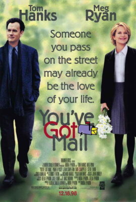 70765 You ve Got Mail Movie Meg Ryan, Tom Hanks Wall 16x12 POSTER Print