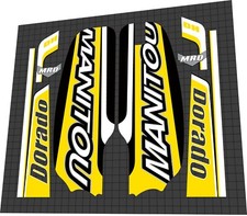 SET DECALCOMANIE giallo Manitou Dorado DH 2005
