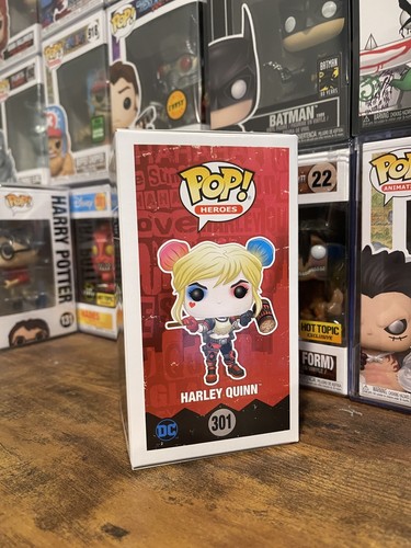 Funko Pop! Figura de vinilo Heroes: Harley Quinn (GameStop) - Imagen 4 de 4
