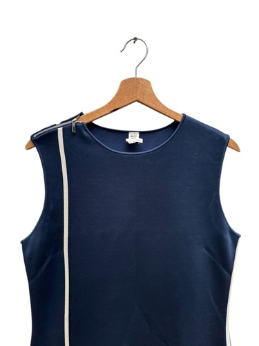 Hermes Navy Silk Dress Size 38 / M - Picture 3 of 6