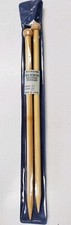 Plymouth Bamboo Knitting Needles Single Point US Size 17/12mm 14" New in Package