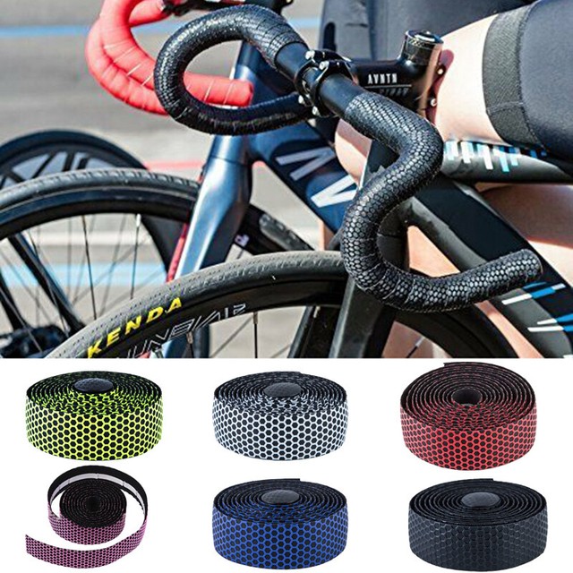 Road Bicycle Bike Cork Handlebar Wrap Bar Tape Bandage Belt Grips