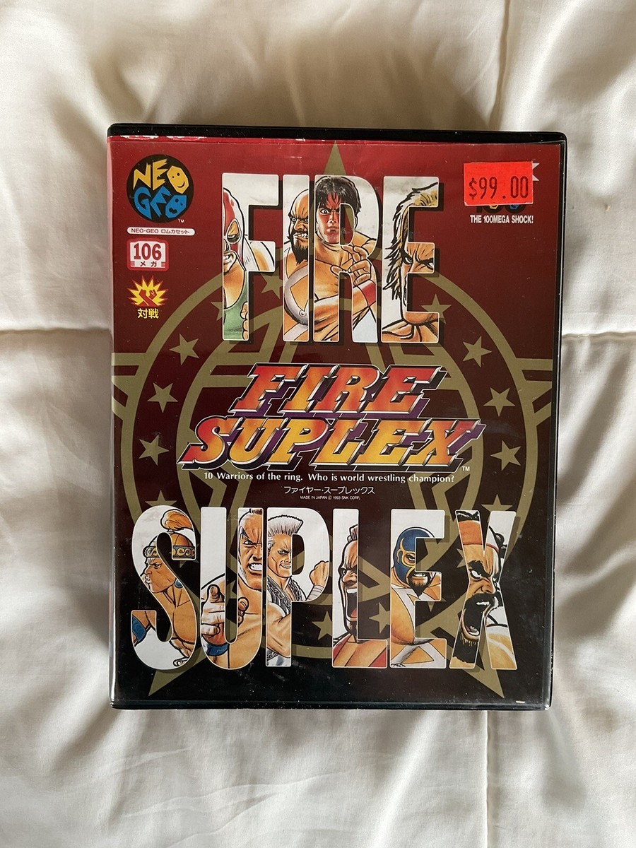 Fire Suplex Neo Geo AES Complete | eBay