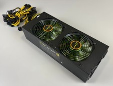 Crypto Mining PSU PC Power Supply 2800W 220V ATX Low Noise