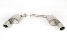 ULTER Edelstahl Sportauspuff Audi A4 Avant Typ B8 2.0l rechts links je 1x90mm
