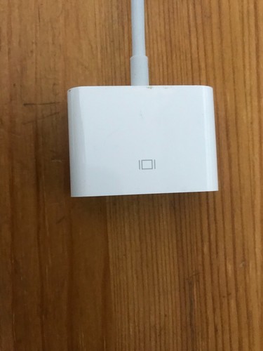 GENUINE APPLE HDMI TO DVI ADAPTER MJVU2AM/A WHITE READY TO GO - Picture 3 of 8