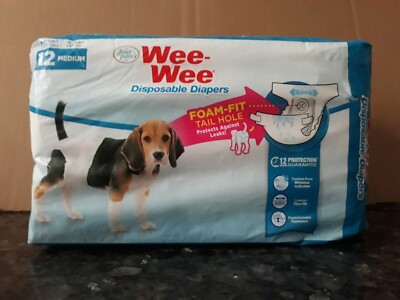 dog diapers female medium. 