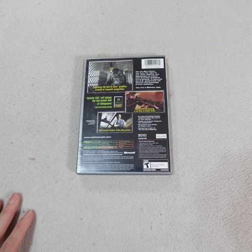 Tom Clancy's Splinter Cell Stealth Action Redefined Xbox CIB Platinum Video Game - Picture 5 of 12